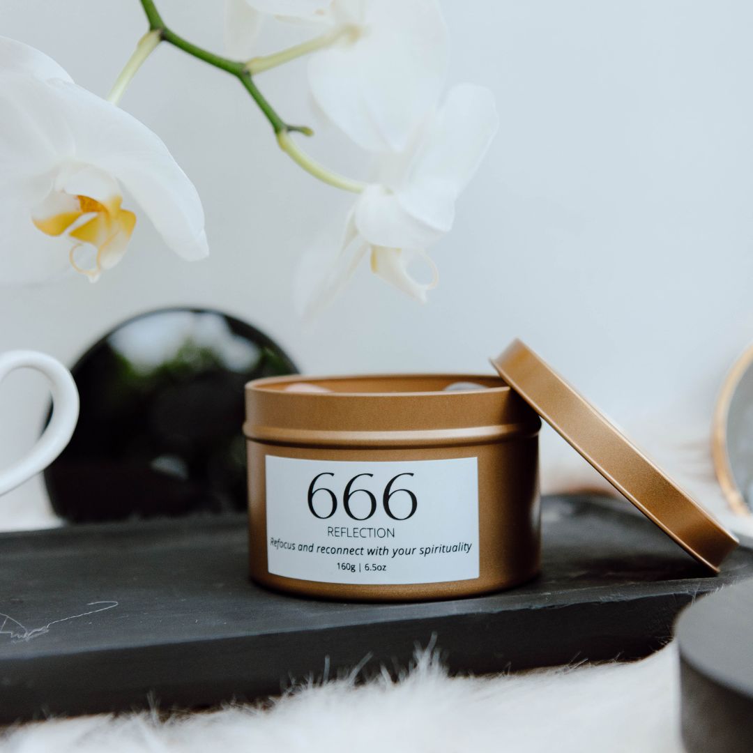 Gold manifest candle 666, foto 6-5