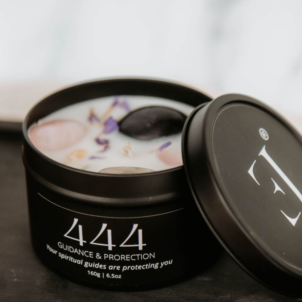 Black manifest candle 444-6