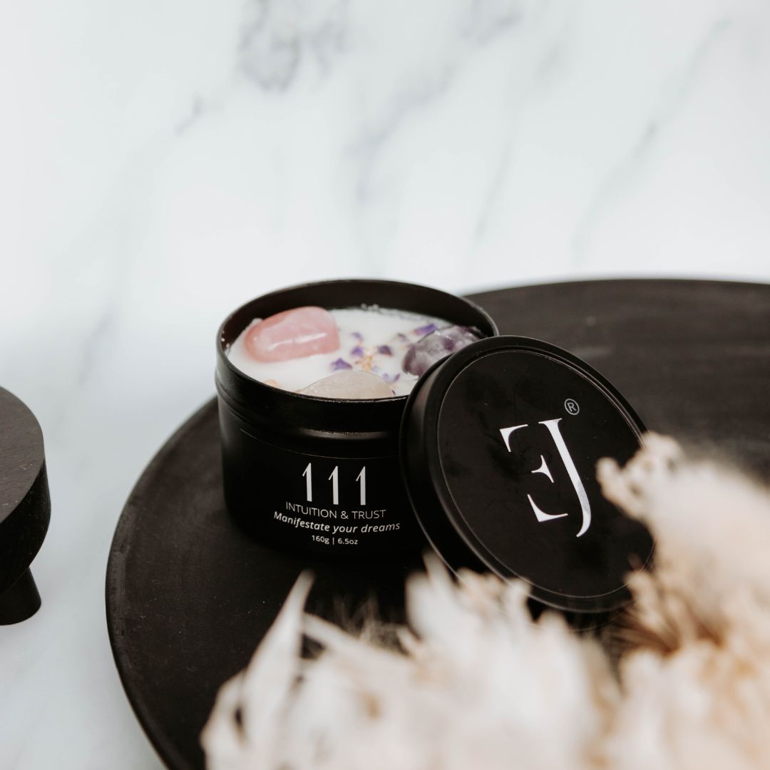 Black manifest candle 111-0