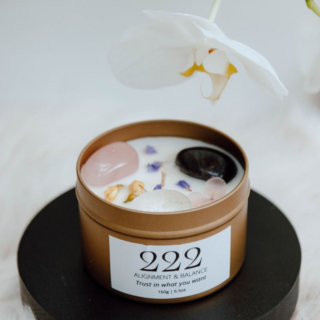 Gold manifest candle 222, foto 4-3