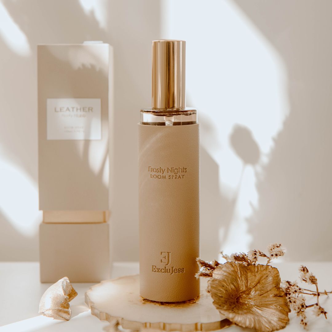 Frosty nights caramel leather feel roomspray, foto 6