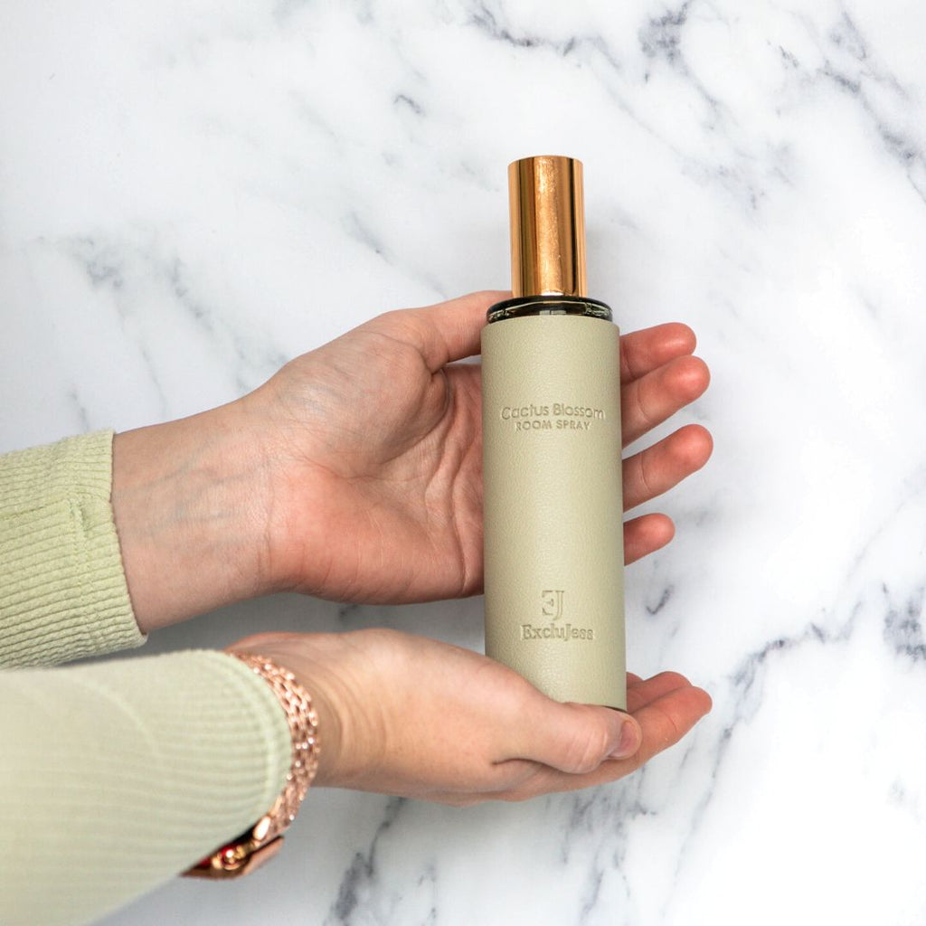 Cactus en blossom green leather feel roomspray, foto 6