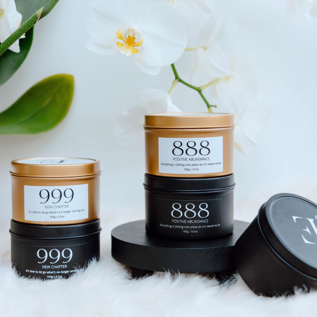 Black manifest candle 999-2