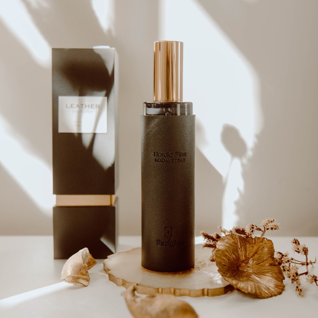 Nordic pine black leather feel roomspray, foto 6