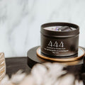 Black manifest candle 444-0