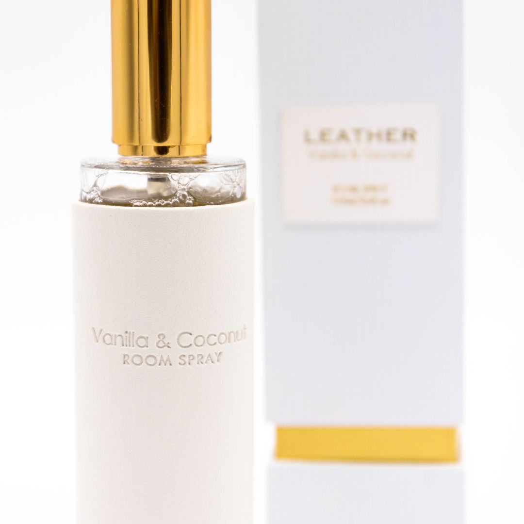 Vanilla & Coconut white leather feel roomspray, foto 8