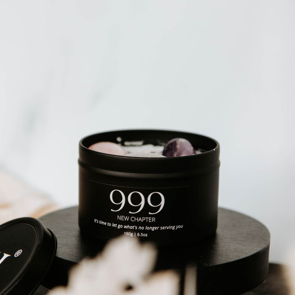 Black manifest candle 999-4