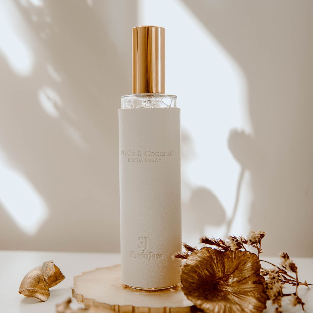Vanilla & Coconut white leather feel roomspray, foto 9