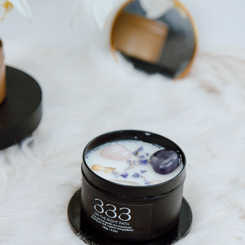 Black manifest candle 333, foto 2-1