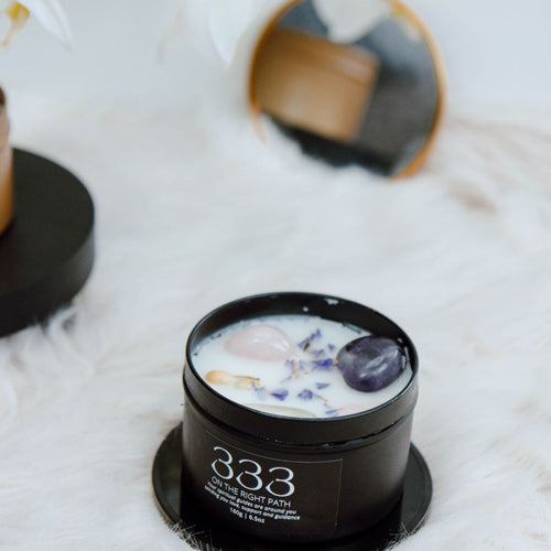 Black manifest candle 333, foto 2-1