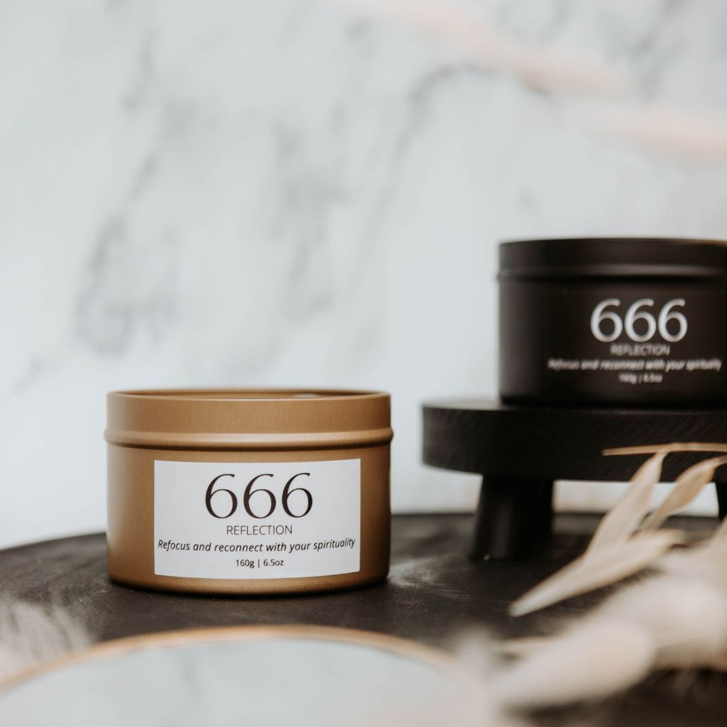 Gold manifest candle 666, foto 5-4