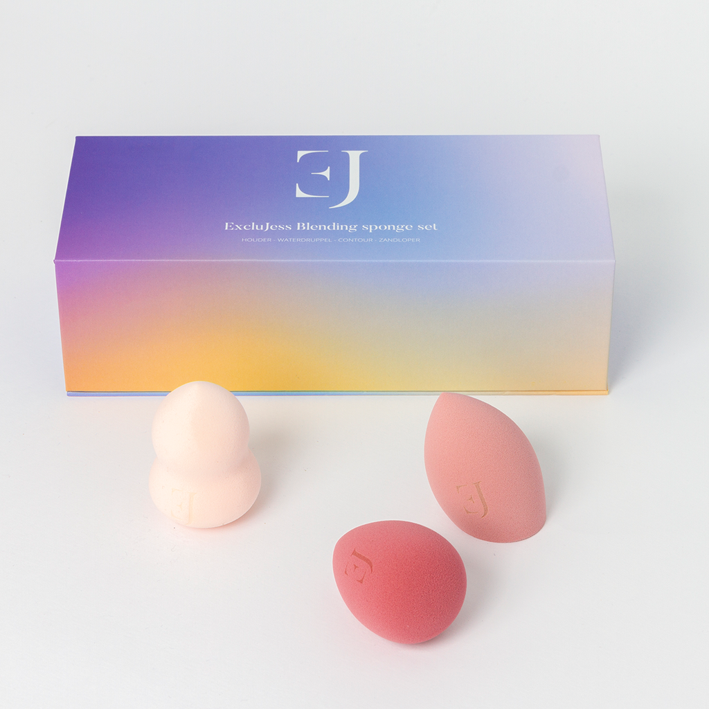 ExcluJess Blending sponge set paars